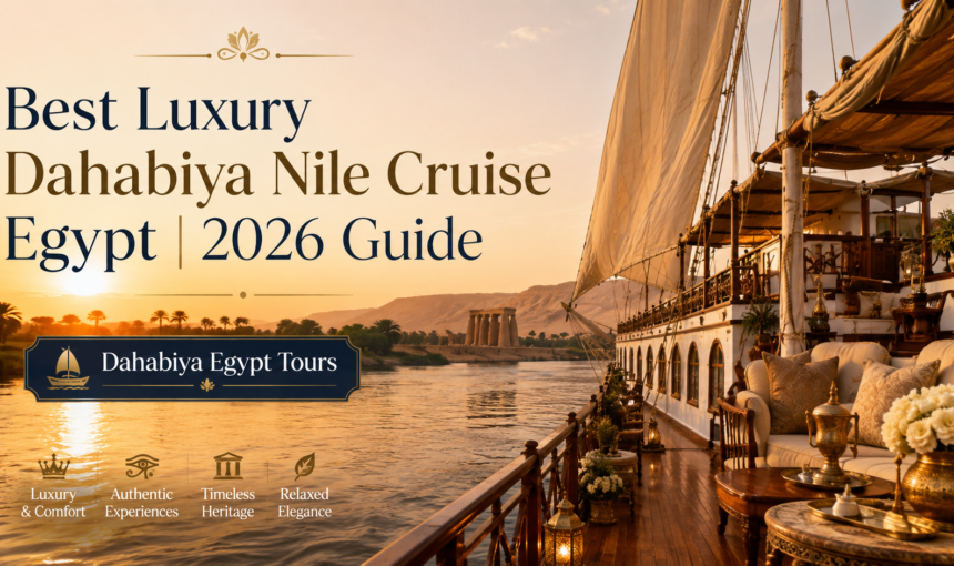 Best Luxury Dahabiya Nile Cruise Egypt | 2026 Guide