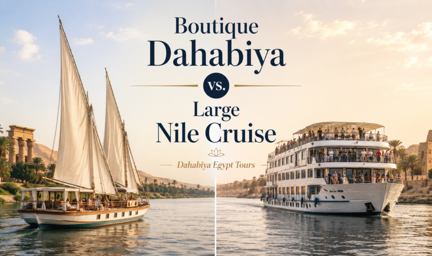 Boutique Dahabiya Cruise Luxor to Aswan | Egypt