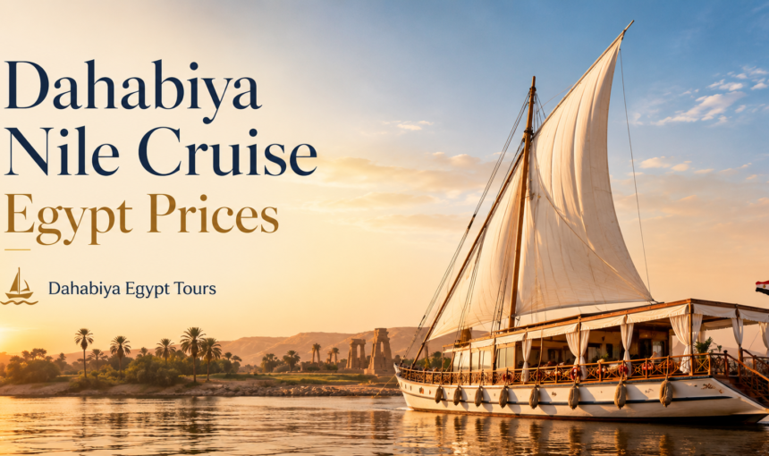  Dahabiya Nile Cruise Egypt Prices: 2026 Guide