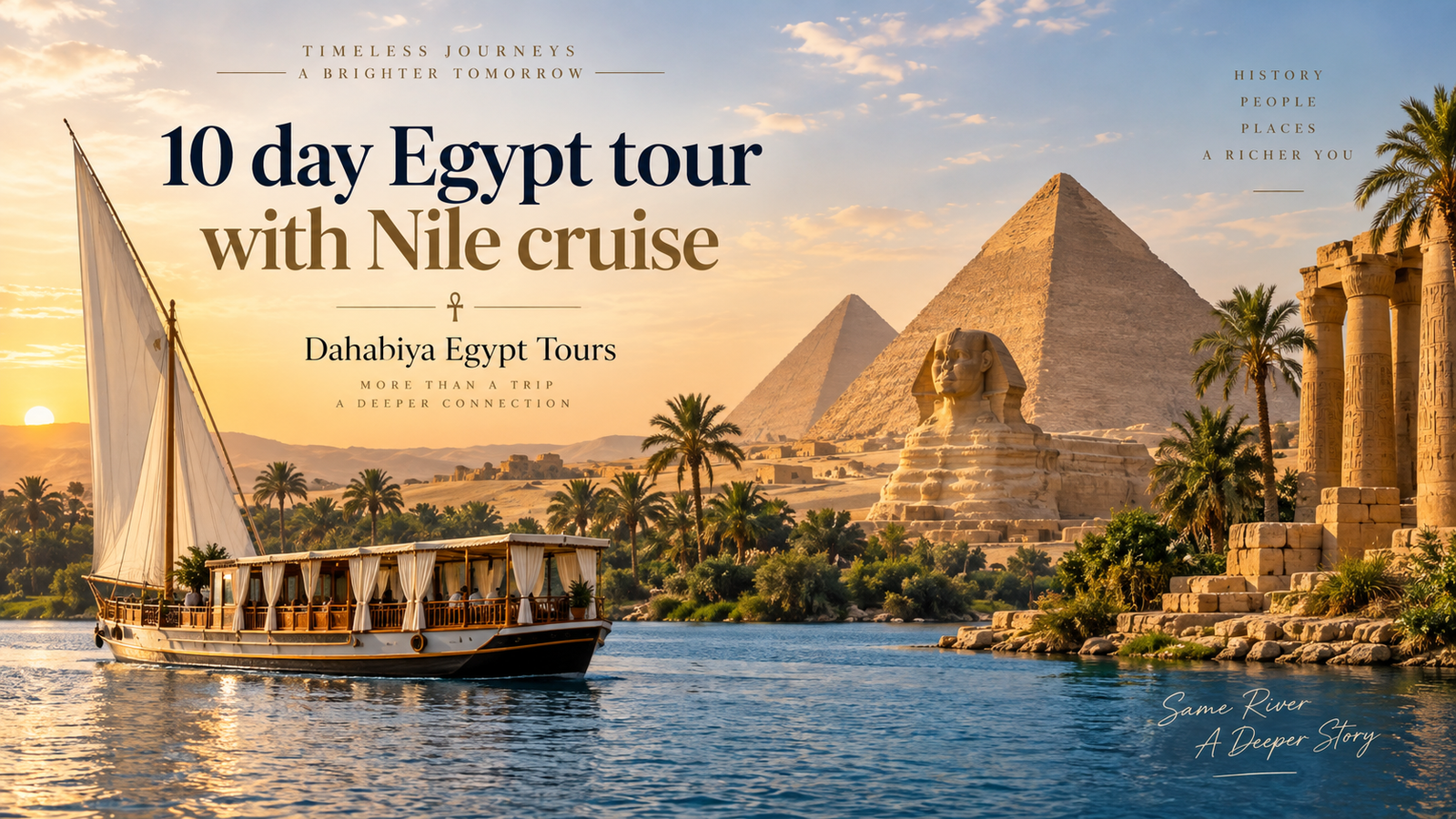 10 day Egypt tour with Nile cruise
