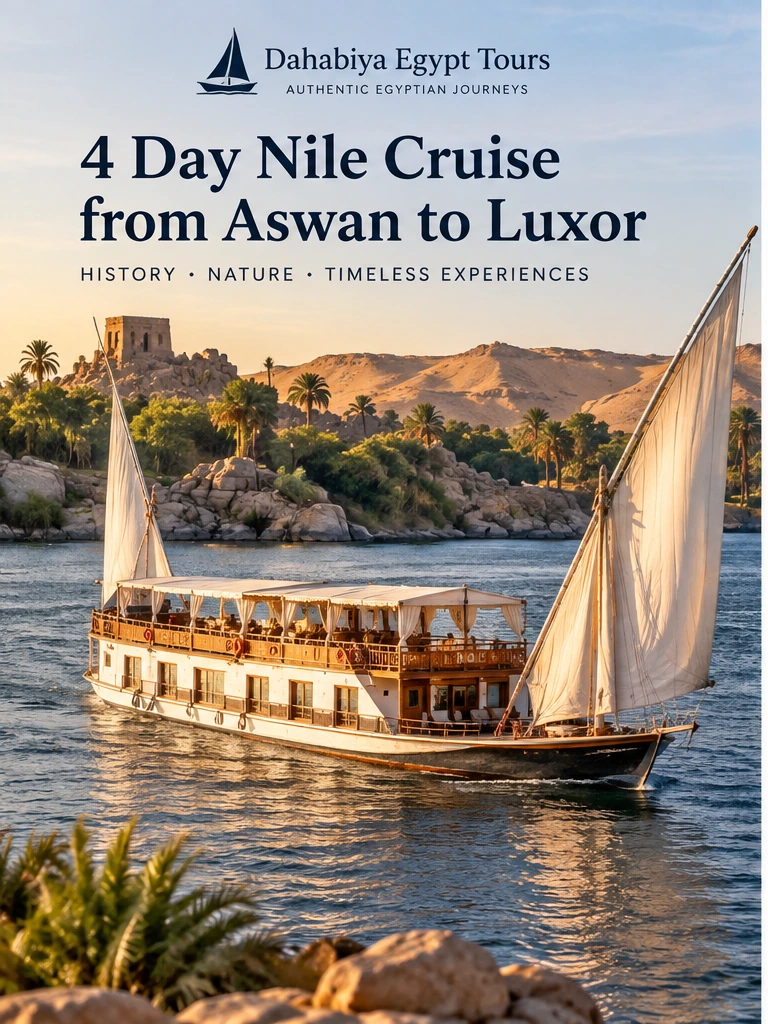 4 Day Nile Cruise from Aswan to Luxor