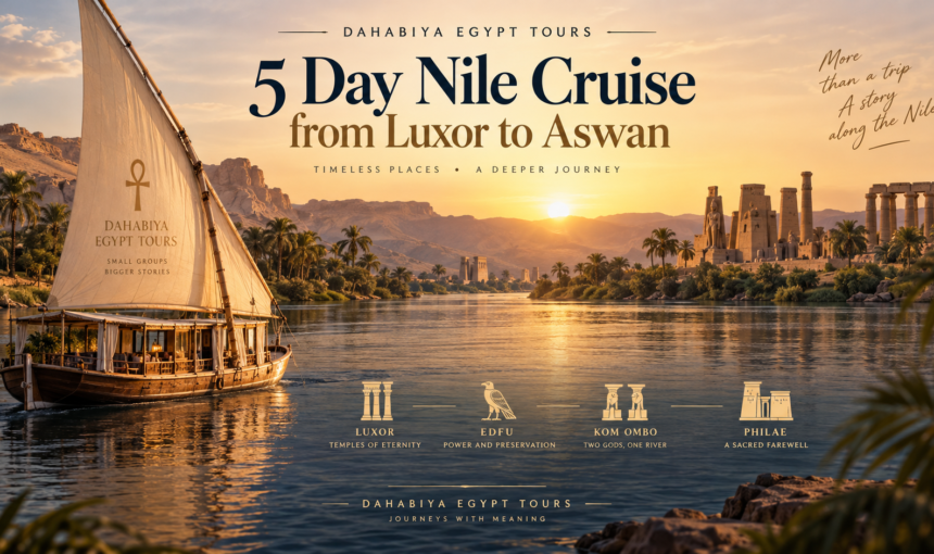 5 Day Nile Cruise from Luxor to Aswan | Egypt Guide