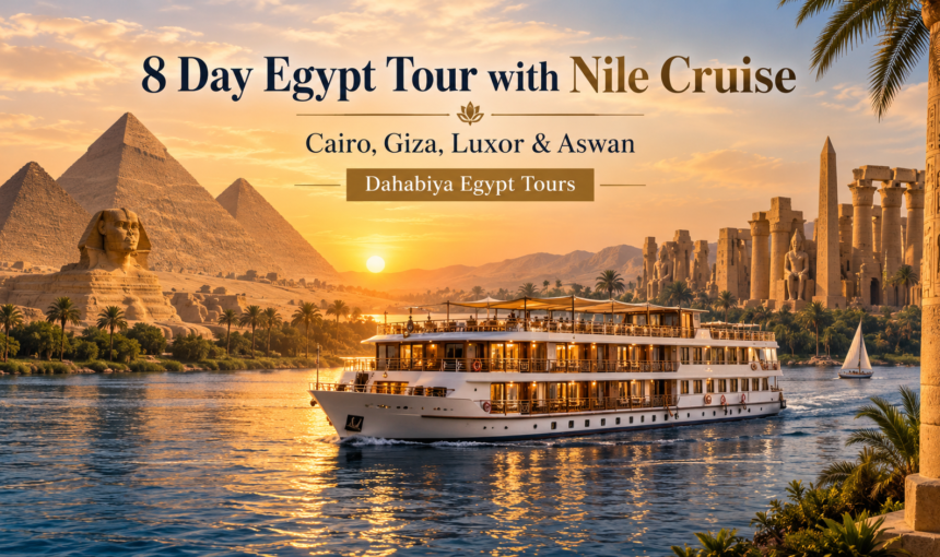 8 Day Egypt Tour with Nile Cruise | Itinerario 8 Giorni