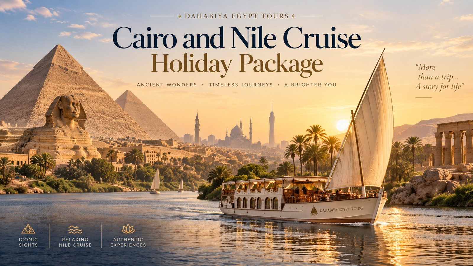 Cairo and Nile Cruise Holiday Package