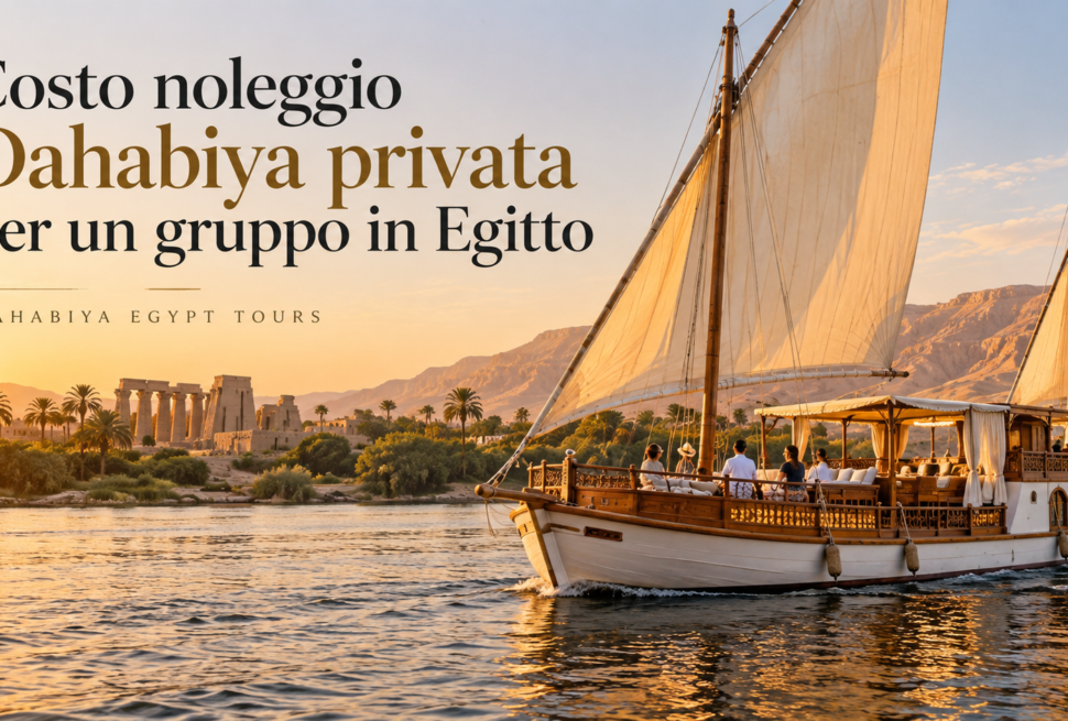 Costo noleggio Dahabiya privata per un gruppo in Egitto