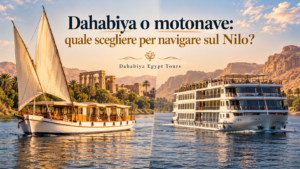 Dahabiya o motonave