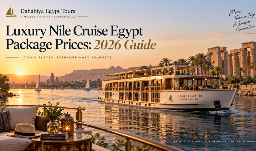 Luxury Nile Cruise Egypt Package Prices 2026