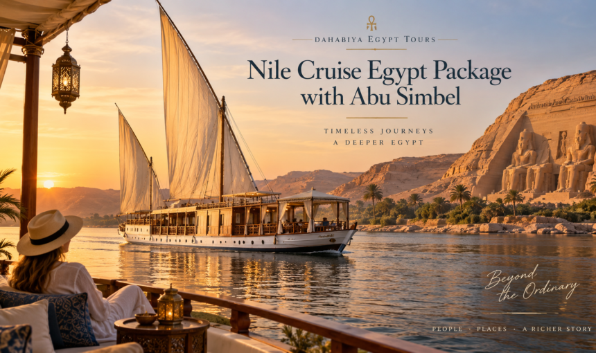 Nile Cruise Egypt Package with Abu Simbel | Dahabiya