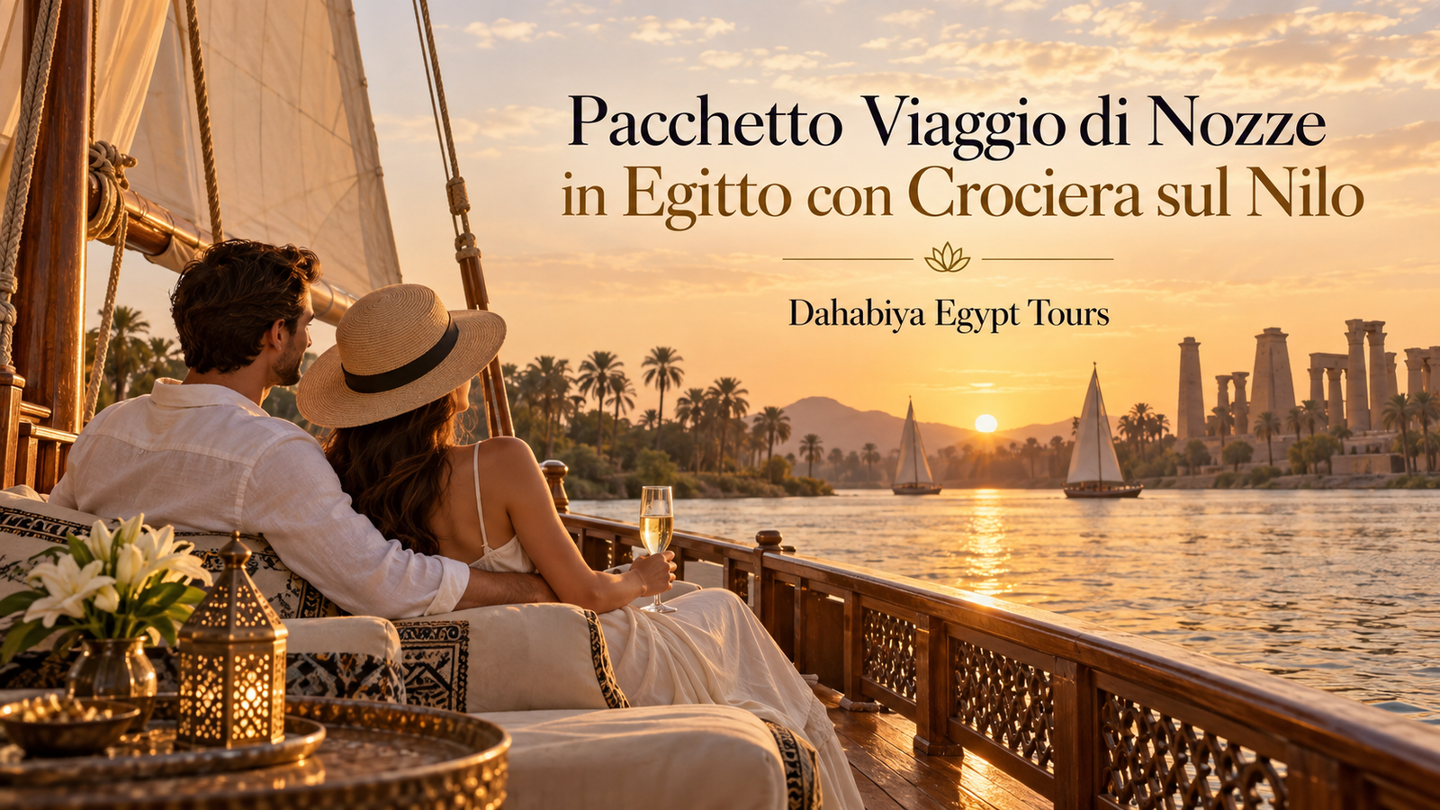 Pacchetto Viaggio di Nozze in Egitto con Crociera sul Nilo