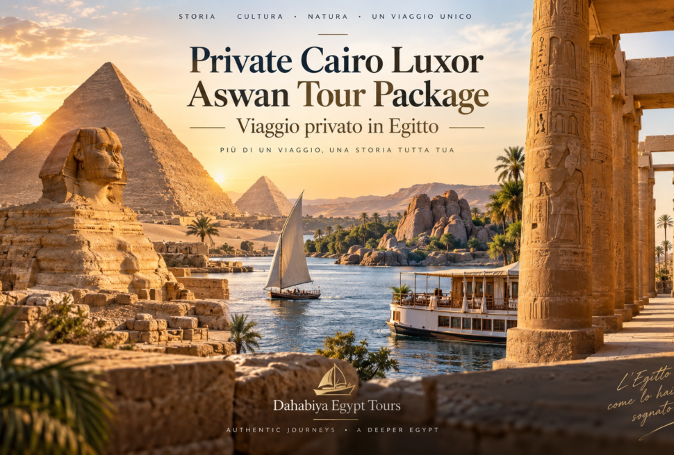 Private Cairo Luxor Aswan Tour Package