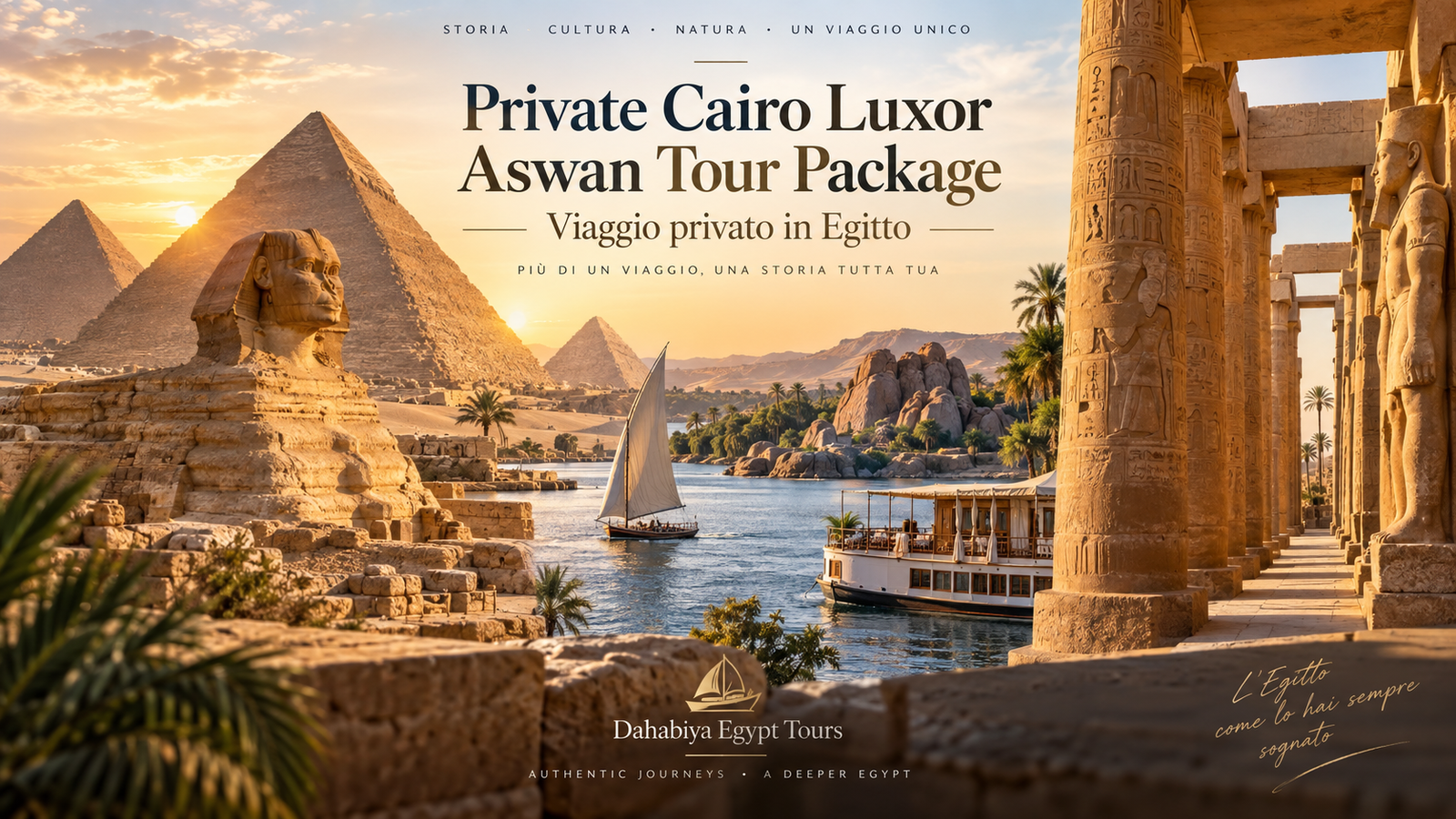 Private Cairo Luxor Aswan Tour Package