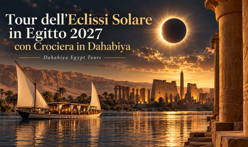Eclissi Solare Egitto 2027 con Dahabiya | Tour