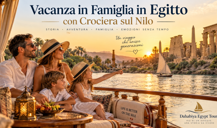 Vacanza in Famiglia in Egitto con Crociera sul Nilo