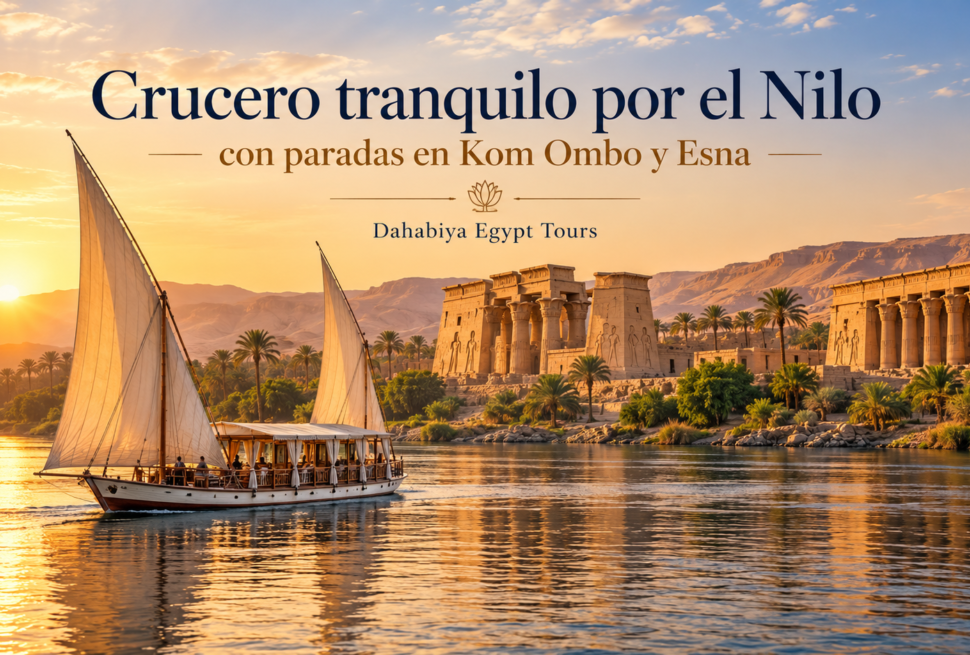 Crucero tranquilo por el Nilo con paradas en Kom Ombo y Esna