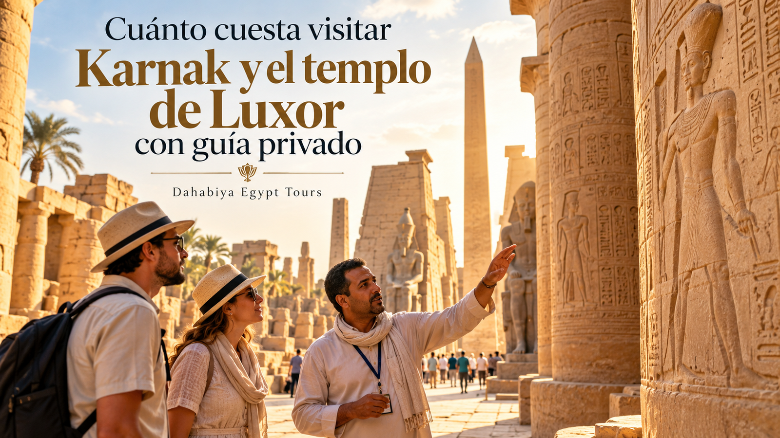 Cuánto cuesta visitar Karnak y el templo de Luxor con guía privado