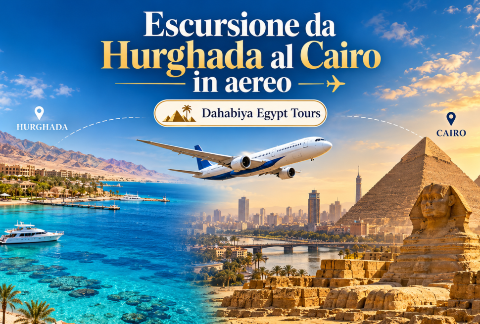 Escursione da Hurghada al Cairo in aereo
