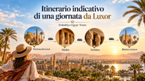Itinerario indicativo di una giornata da Luxor
