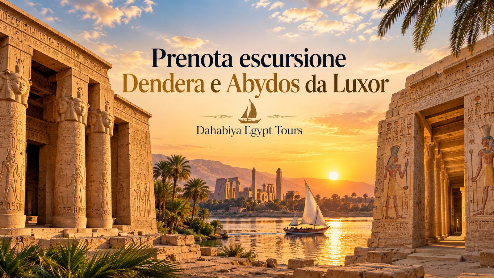 Prenota escursione Dendera e Abydos da Luxor