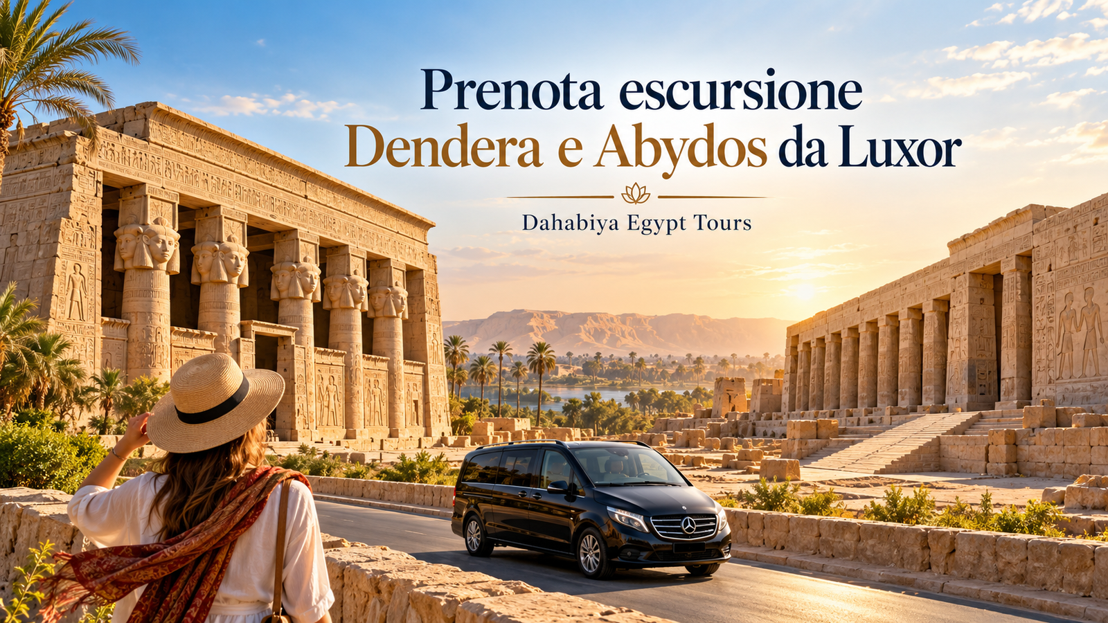 Prenota escursione Dendera e Abydos da Luxor