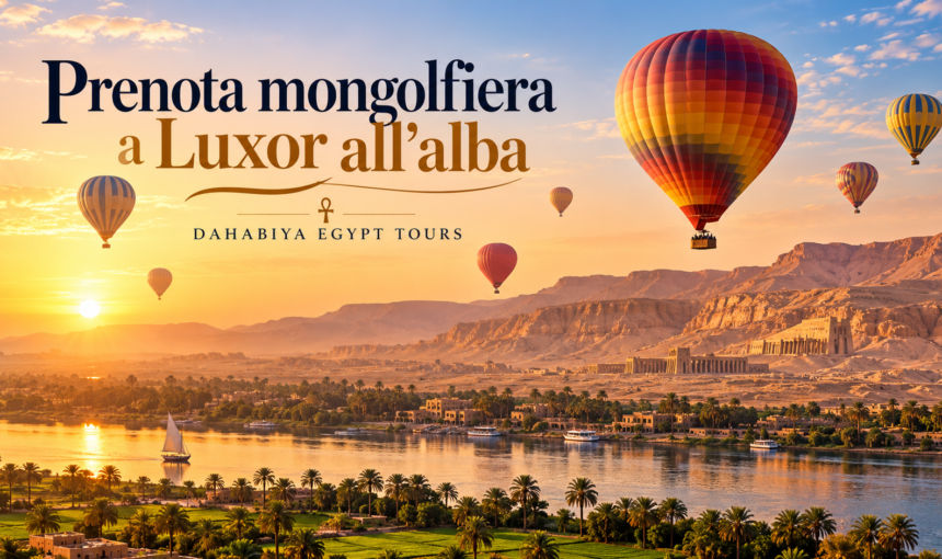 prenota mongolfiera a Luxor all’alba: 7 consigli per prenotare