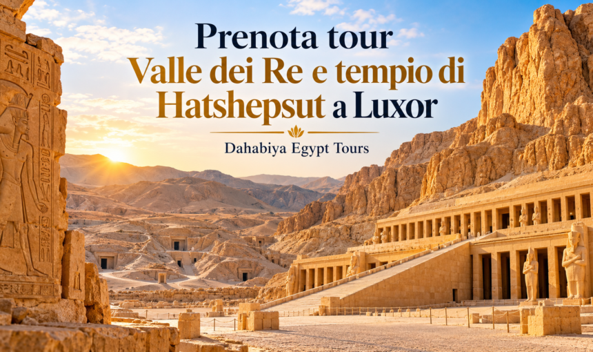 Tour Valle dei Re e Hatshepsut a Luxor | Prenota