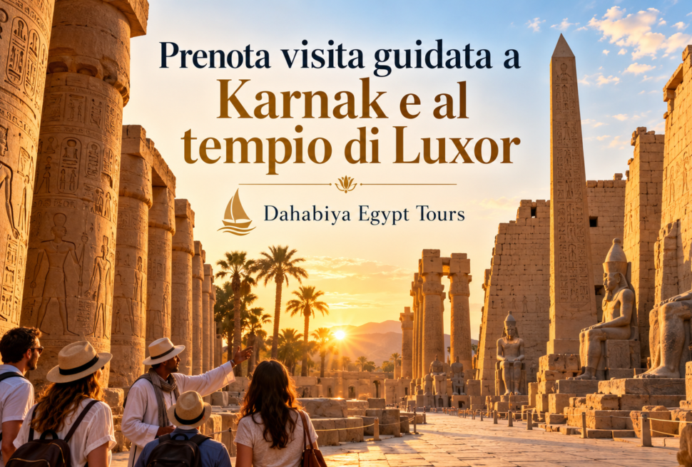 Prenota visita guidata a Karnak e al tempio di Luxor