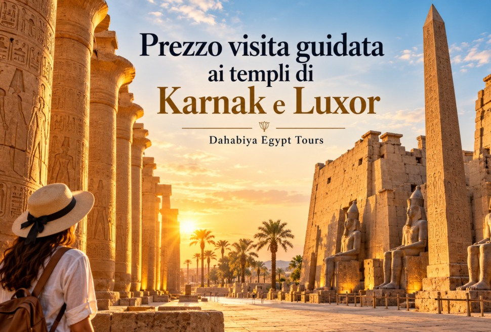 Prezzo visita guidata ai templi di Karnak e Luxor