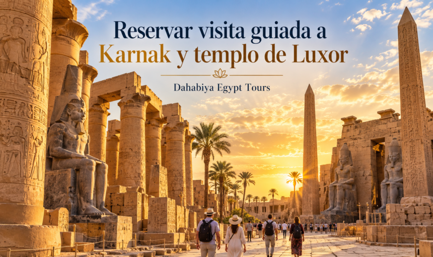 reservar visita guiada a Karnak y templo de Luxor: 7 claves