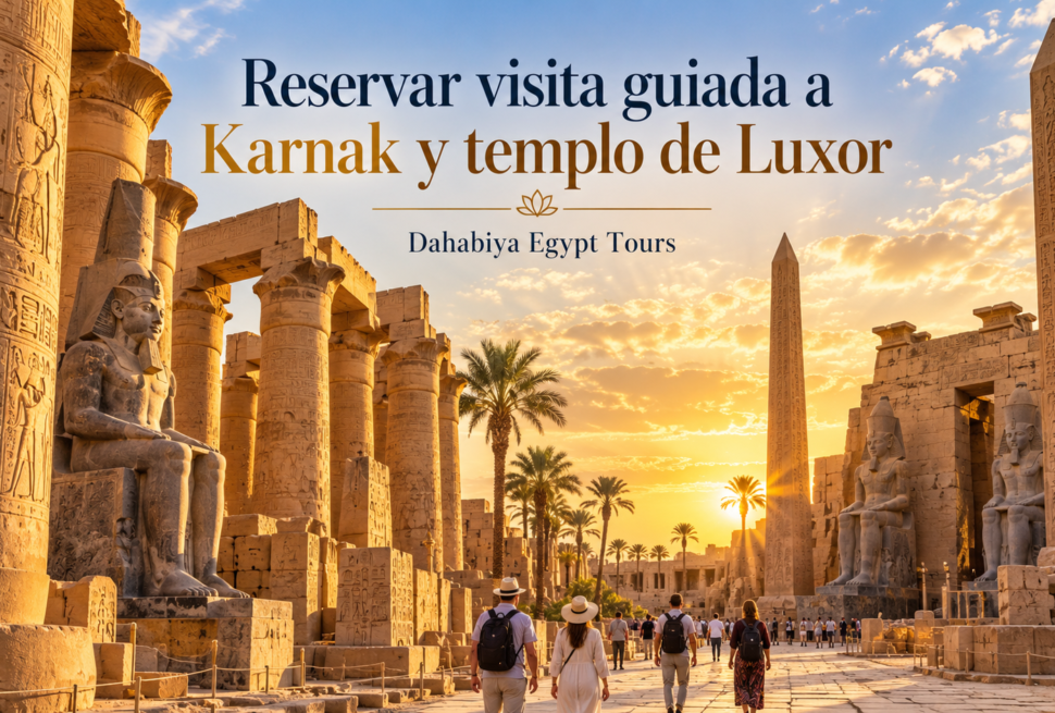 Reservar visita guiada a Karnak y templo de Luxor