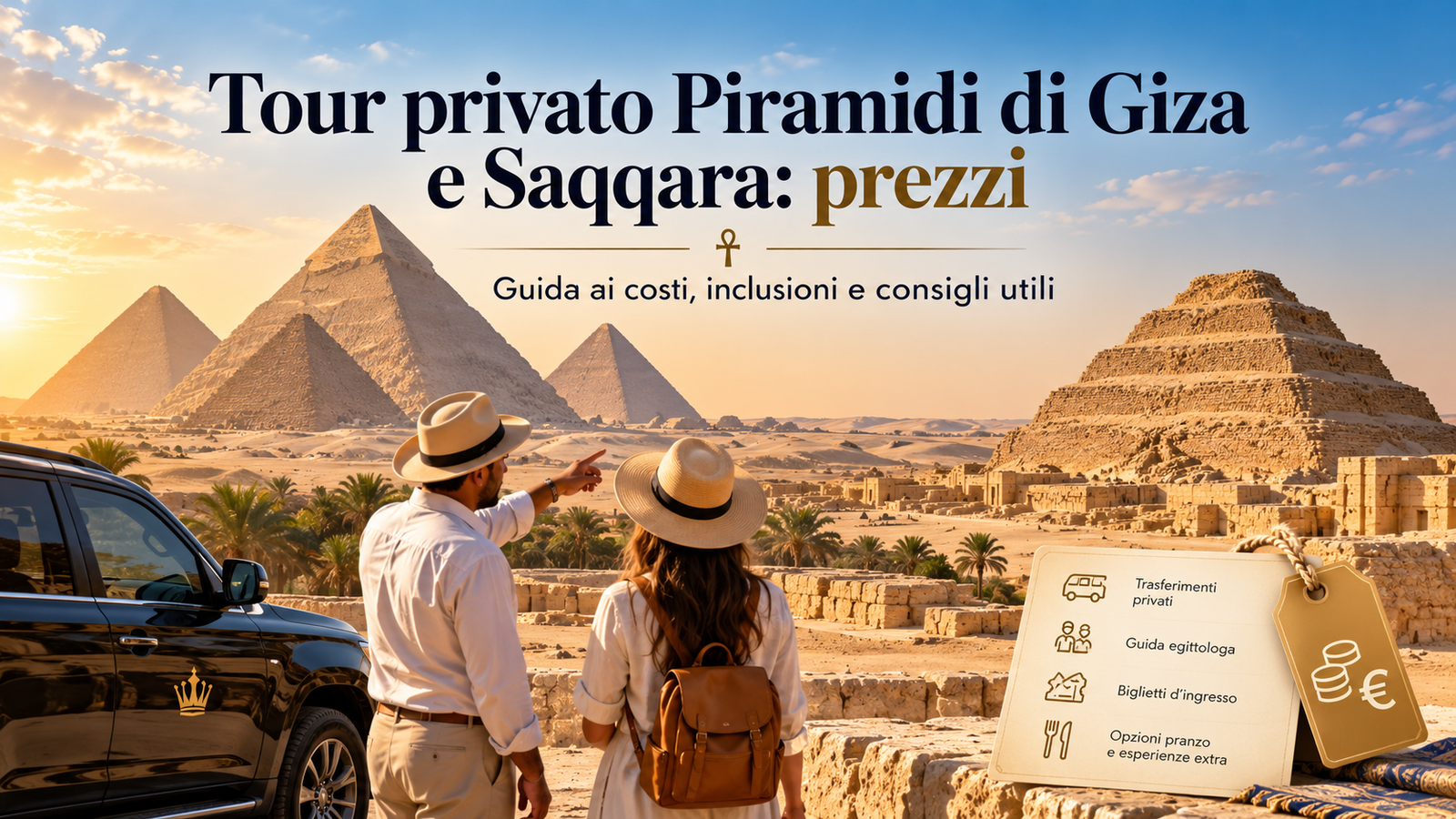 Tour privato Piramidi di Giza e Saqqara