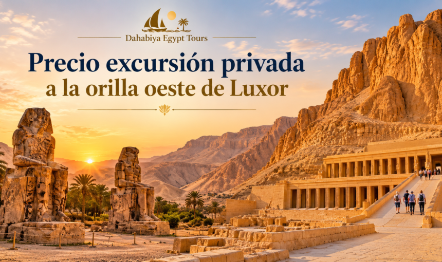 precio excursión privada a la orilla oeste de Luxor: 2026