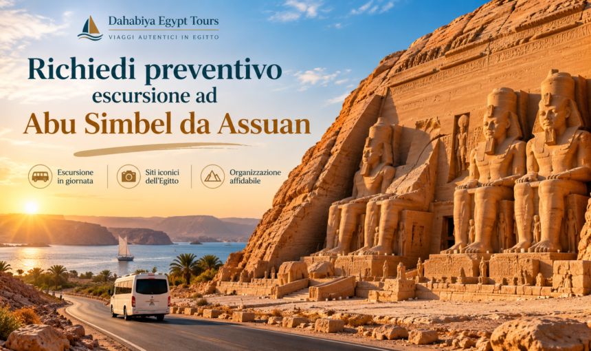 Preventivo escursione ad Abu Simbel da Assuan | Tour