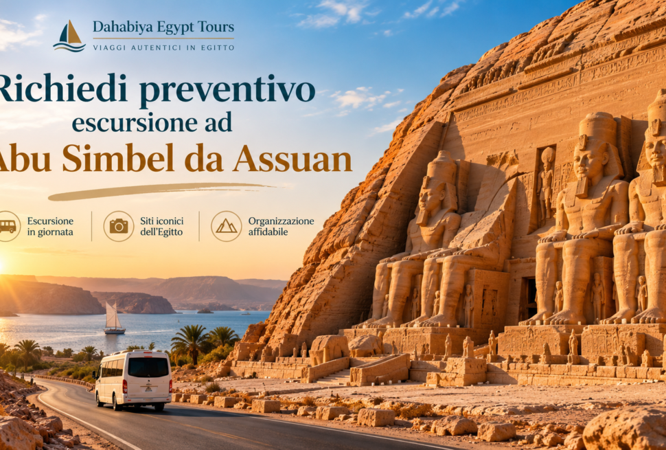 richiedi preventivo escursione ad Abu Simbel da Assuan